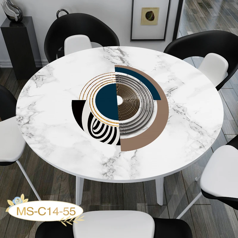 

P0203 round table tablecloth, oval shaped tablecloth, round tablecloth, waterproof, oil resistant, no wash tablecloth, tabl