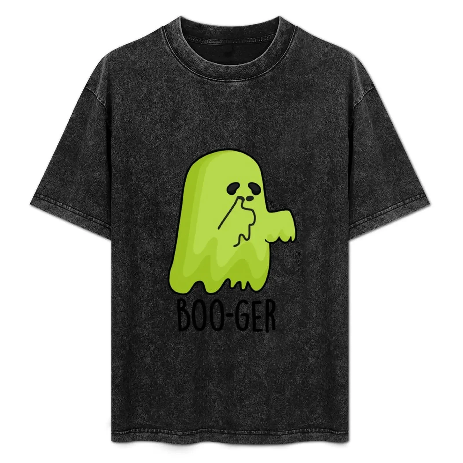 

Boo-ger Cute Halloween Booger Ghost Pun T-Shirt graphic tee shirt oversized graphic tee funny gifts mens clothes