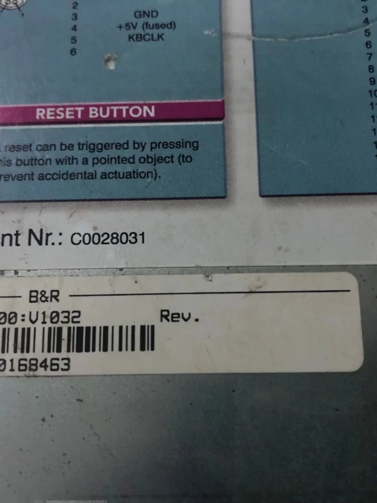 2026 B & R Industrial Control Host 5P5000: V1032 Original Spot