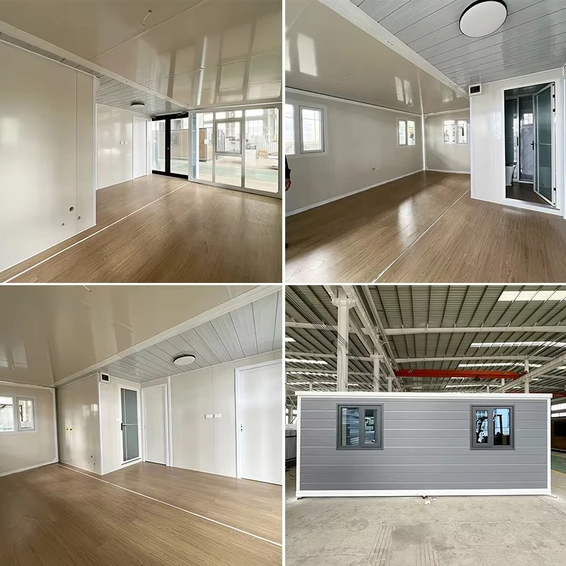 40ft Luxury Container Houses Custom-made 3 Bedroom Container Tiny Homes Prefabricated Houses That Are Easy To Move and Install.