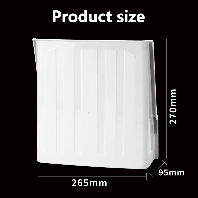 Protective Cover ABS Shield Wall Waterproof Rainproof IP Dome Camera Cover Outdoor Sunshade Monitor Camera Protection Case