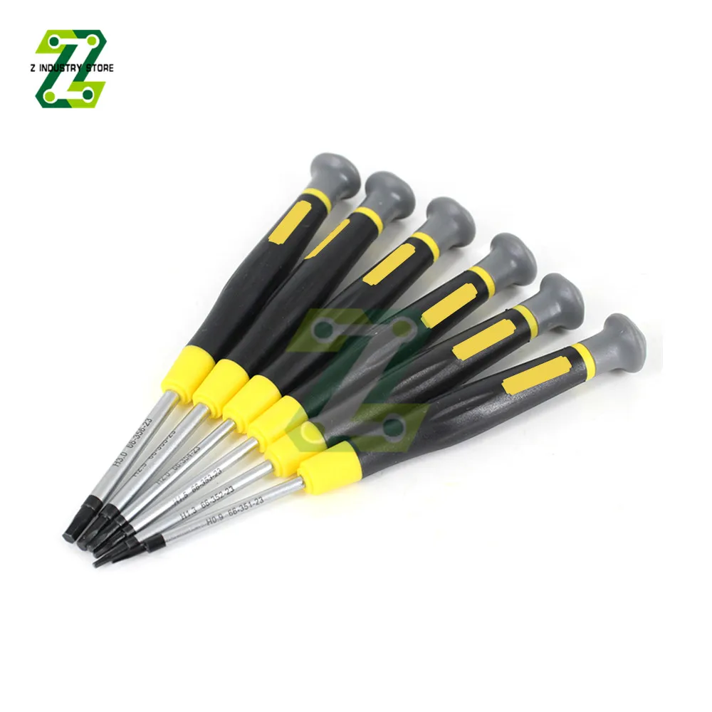 Precision Mini Hexagon Screwdriver Micro Hex Screw Driver Wrench Tools H0.9-H3.0X45mm