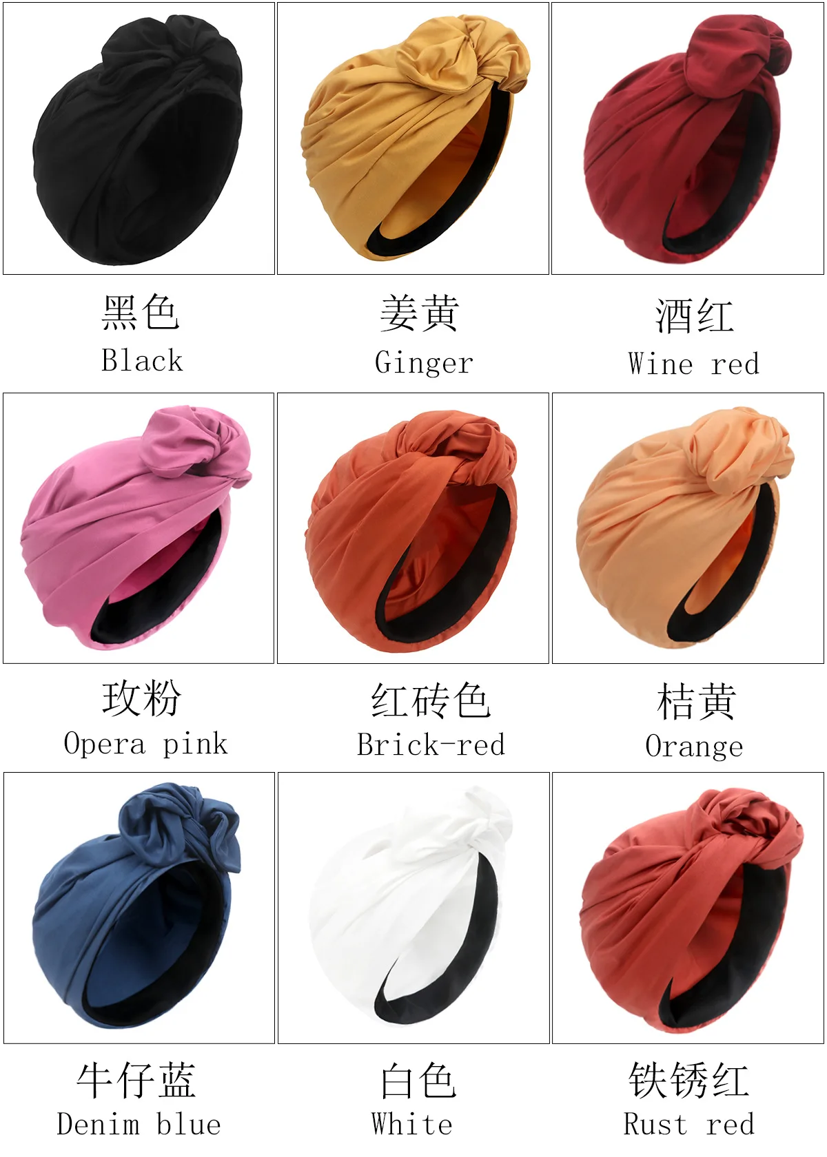 Frau Muslimischen Kopftuch Kappe Baumwolle Stirnband Afrikanische Kopf Wraps Elegante Retro Turban für Damen Beanies Caps Muslimischen Kopfbedeckung – Detail 3