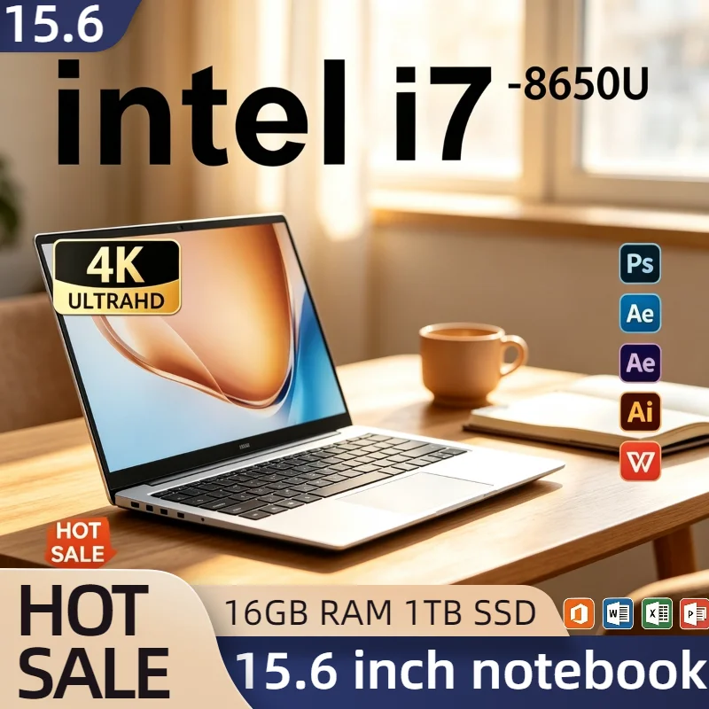 Pc Unit For Gaming - Notebook Intel i7 8650U de 15,6