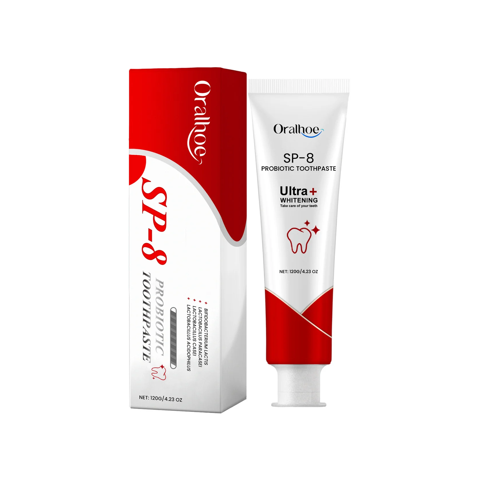 Sp-8 Probiotic Toothpaste Remove Yellow Teeth Cleansing Plaque Prevent Dental Caries Protect Oral Fresh Breath Tooth Whiten Care