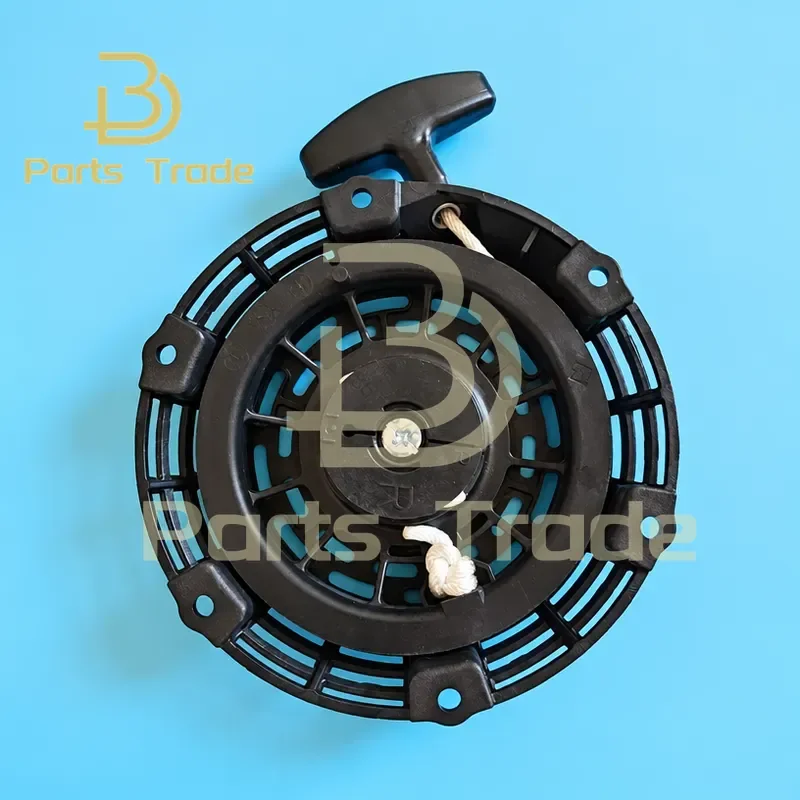 Recoil Starter Assembly for GT241 Meiki 2.4HP Engine MBP20G Pump Pull Start Pulley Rewind Spring Grip Rope Replacement Parts