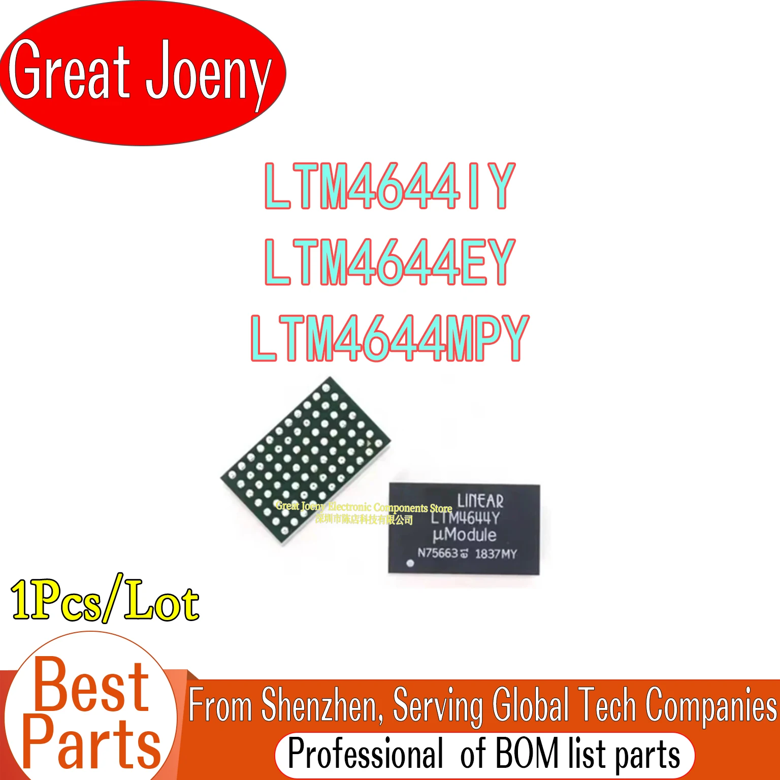 

100% New Original LTM4644Y LTM4644IY LTM4644EY LTM4644MPY IC Chipset BGA-77