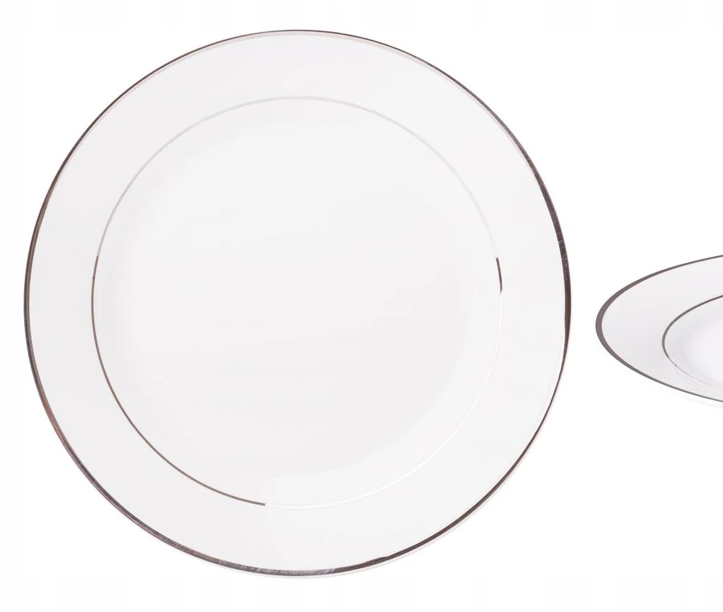 Ambition Assiette à dessert porcelaine ronde blanche 16 cm
