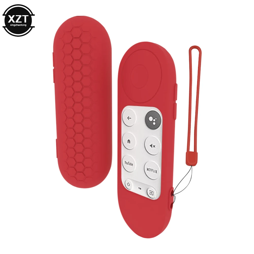 Soft Protective Silicone Case For Chromecast Remote Control Protective Cover Shell for Chromecast TV 2020 Remote Control view 2