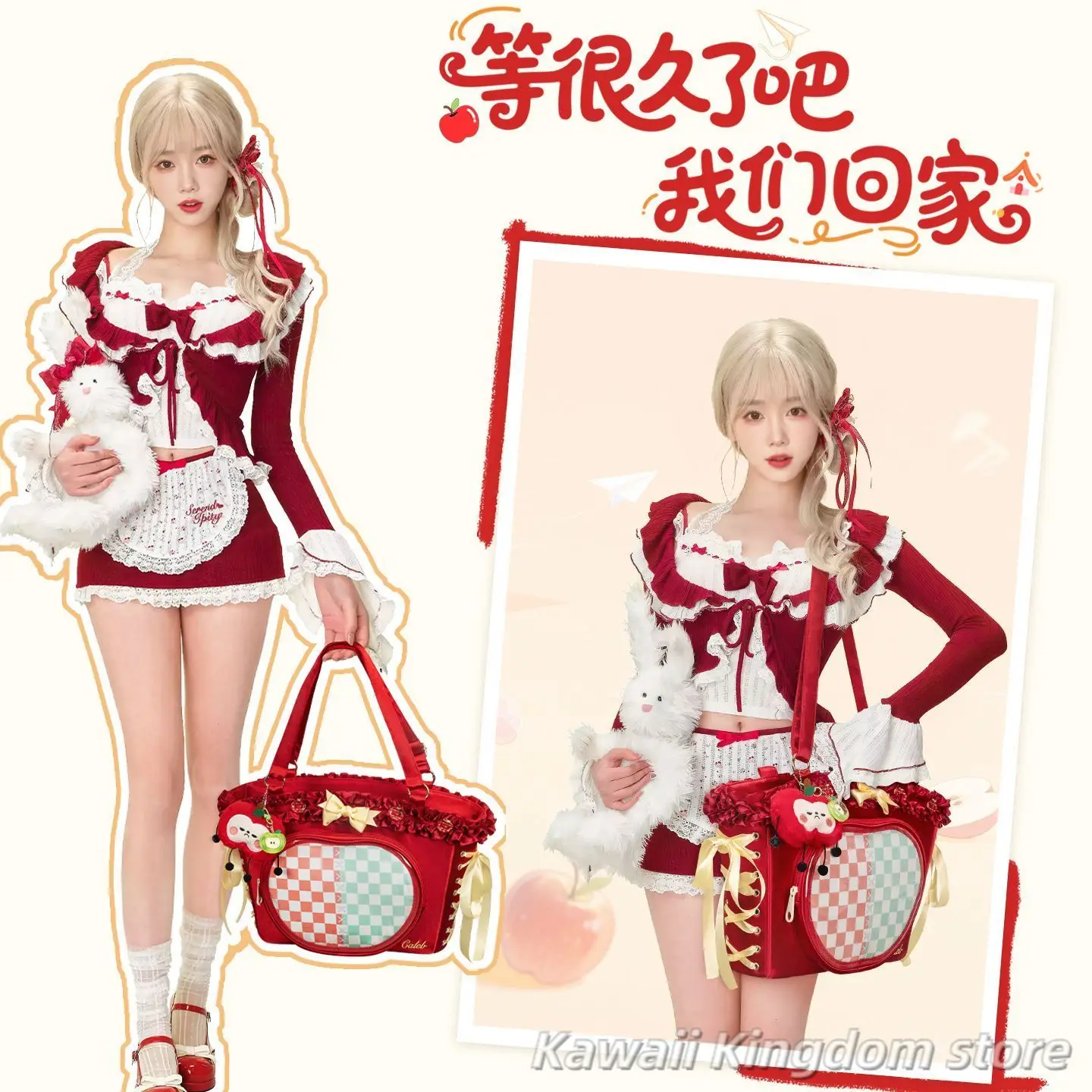 الحب و Deepspace Caleb أنيمي تأثيري الكرتون حمل حقيبة Itabag حقيبة ساعي حقيبة يد الموضة تأثيري حقيبة كتف هدية الطالب