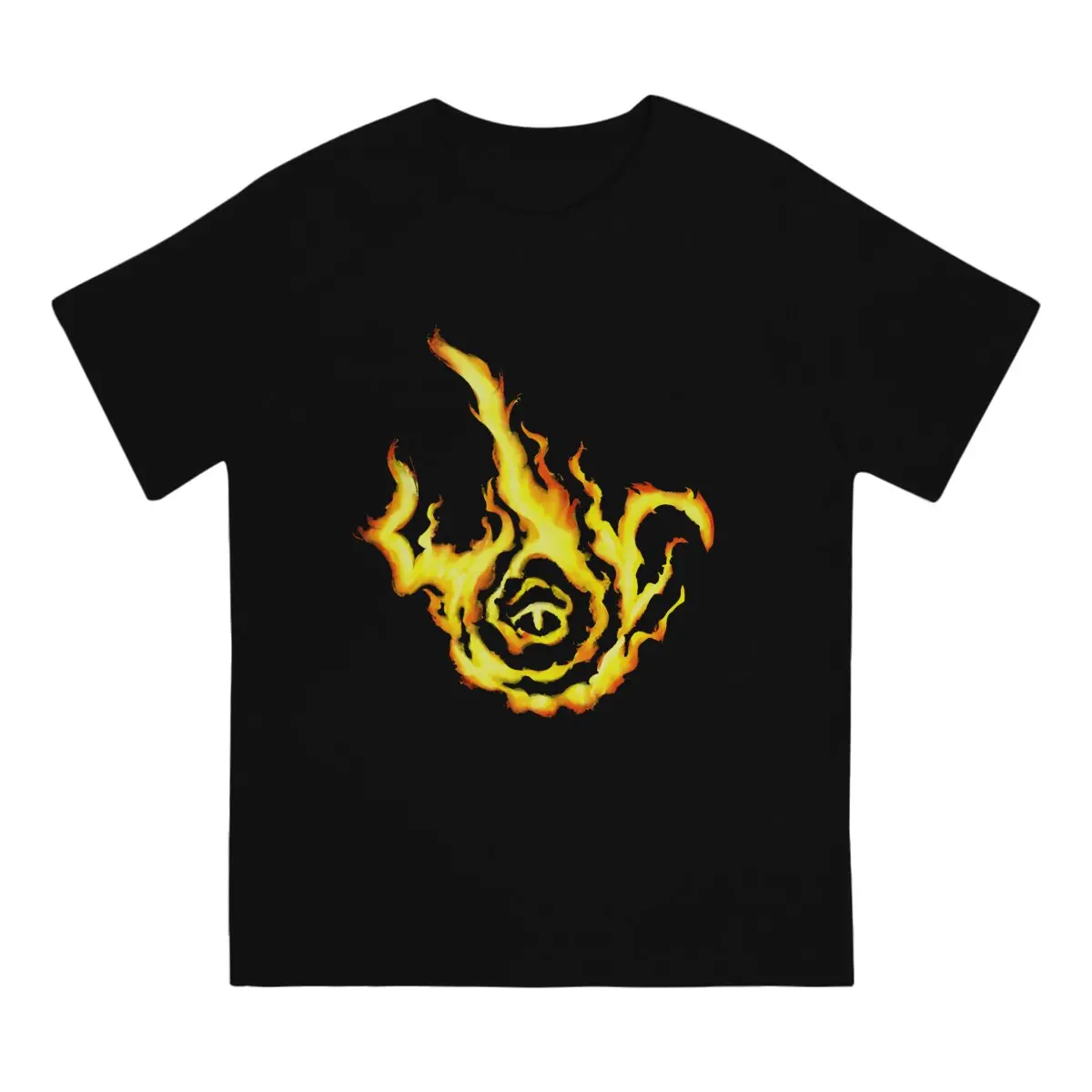 Dragon Communion And Symbol Men TShirt Eldena R-Ring Crewneck Short Sleeve Fabric T Shirt Humor High Quality Birthday Gifts