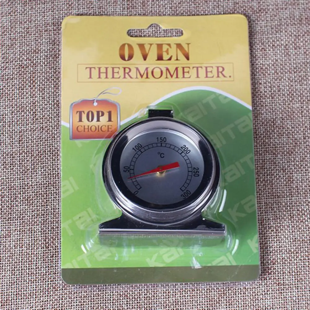 Stainless Steel Oven Thermometer Mini Dial Stand Up Temperature Gauge Gage Food Meat Kitchen Tools Oven Cooker Hygrometer