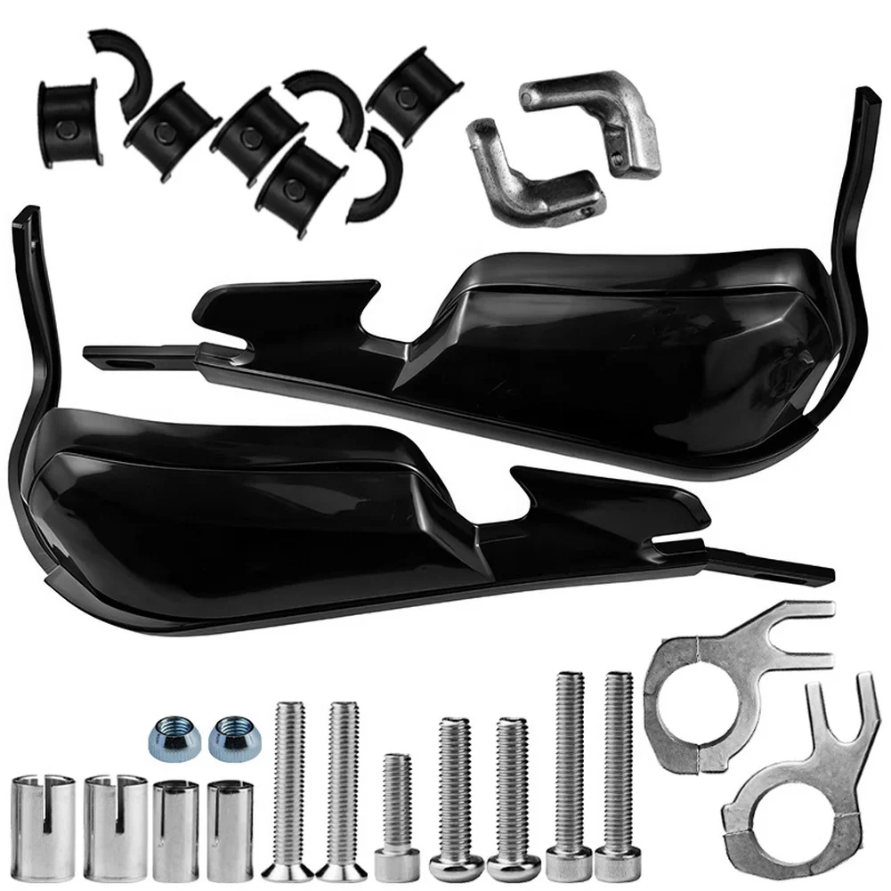 Aluminum alloy handlebar windshield crash guards hand protectors for For Off road motorcycle simple bolt on fitment