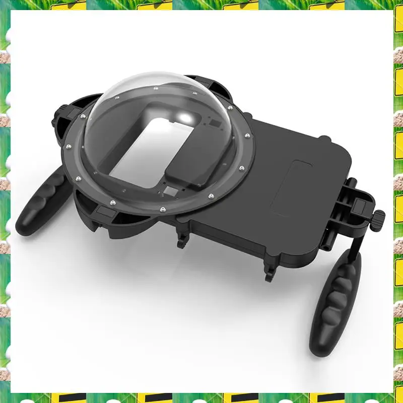 Handheld Diving Housing Case For Dome 4.5-7.0 Inch Phone Universal Smartphone HD Light Transmission Filter Waterproof Durable