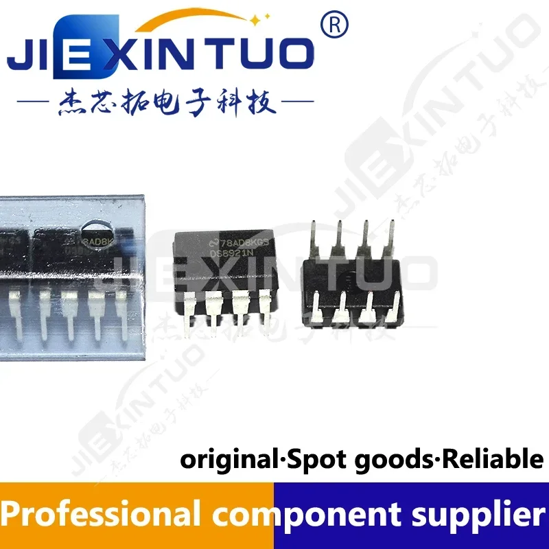 DS8921N/NOPB DS8921N RS-422 interface integrated circuit DIFF LINE DRVRS AND RECEIVER PAIR PDIP-8 Transceiver 10Mb/s 1Driver