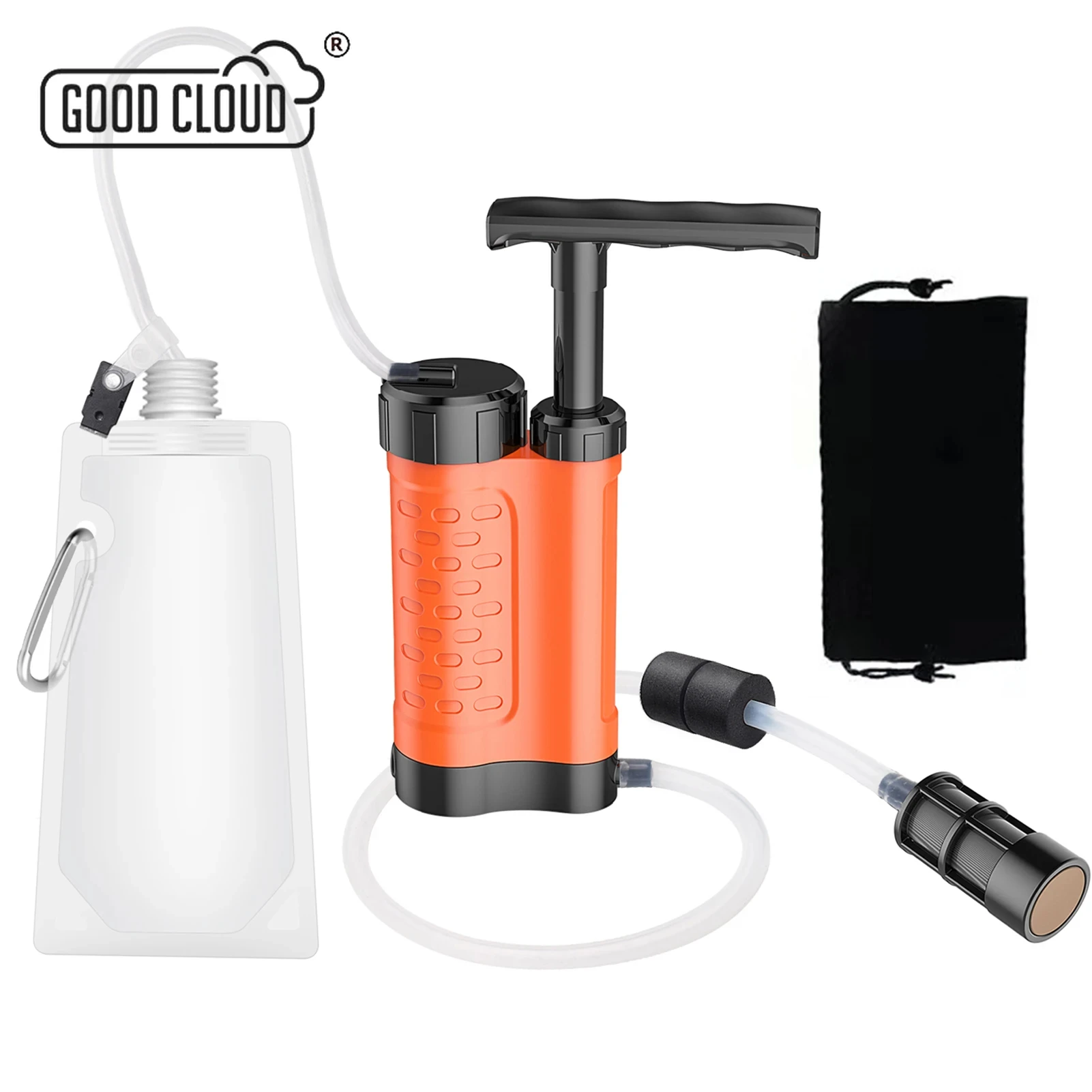 

Portable Filtration System Micron-level Filtration Water Purifier Outdoor Survival Water Filter Pump Water Filtration System
