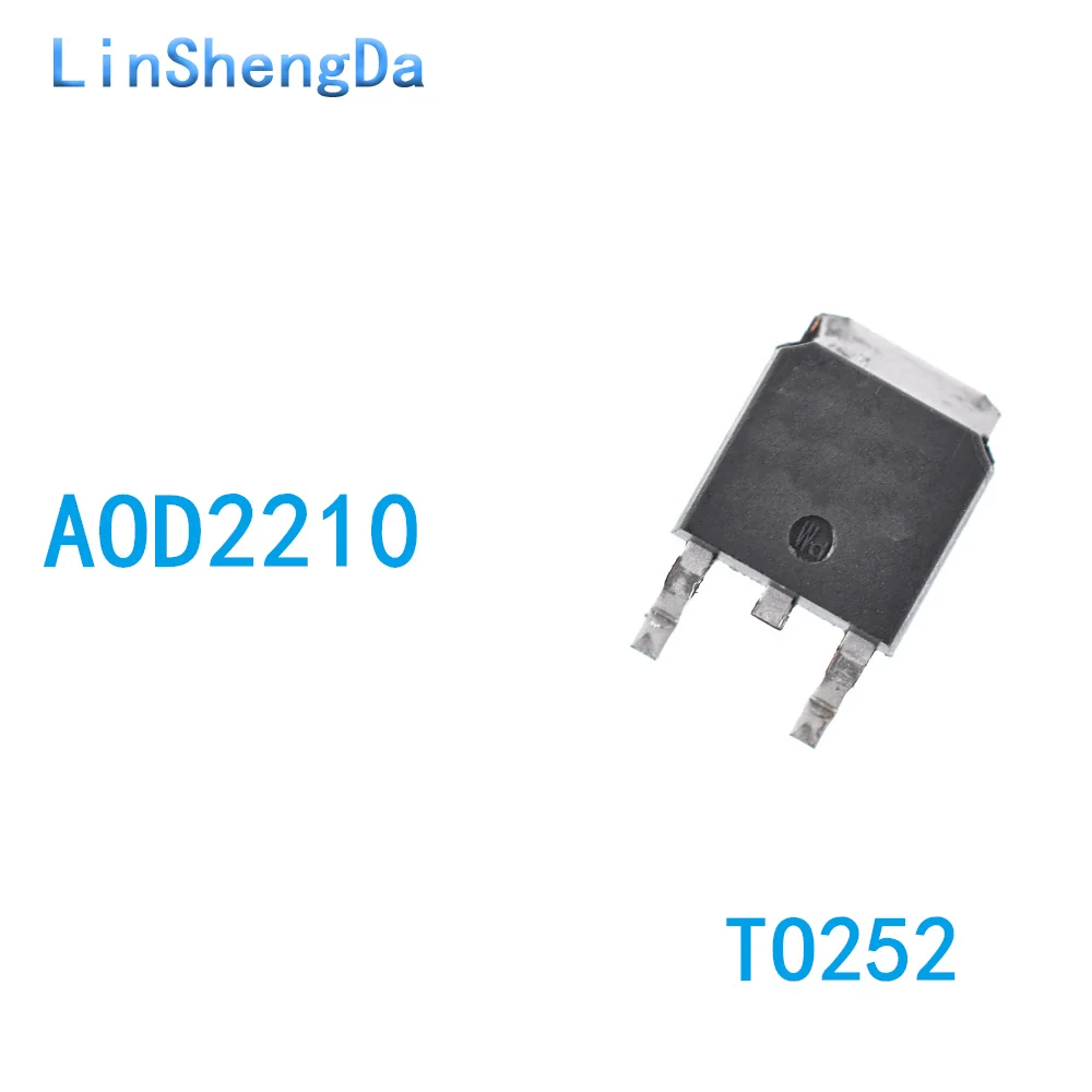 10PCS AOD2210 N-channel field-effect MOS transistor 18A 200V chip TO252