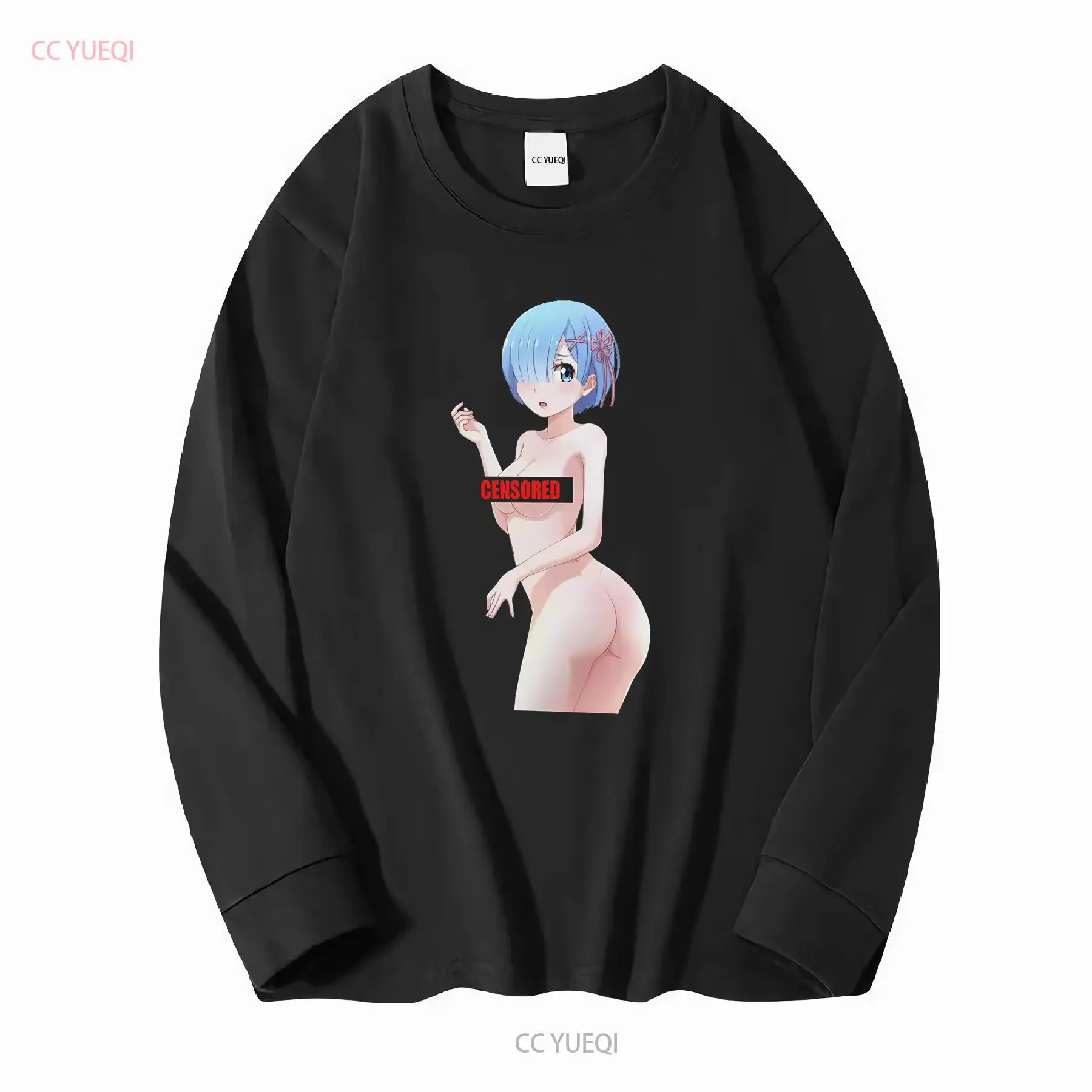 Organic Cotton Mens Sexy Rem T Shirt Re Zero Remu Hentai Body Hot Cute vintage Washed Casual Stylish Unisex fashion Comfortable