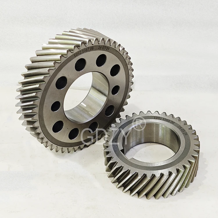 

Gear Set 1092106700/1092106600 for Industrial Compressors Air Compressor Parts