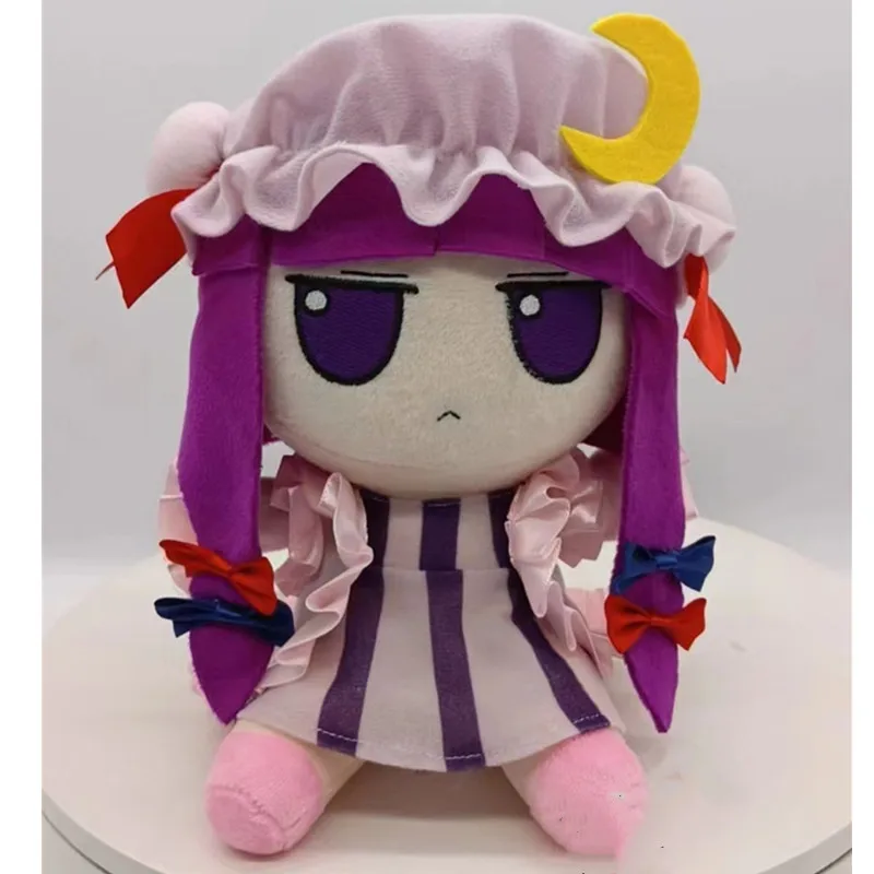 New TouHou Project Patchouli Knowledge Plush Toys Cute Soft Stuffed Anime Fumo Dolls For Kid Birthday Christmas Gift 20cm