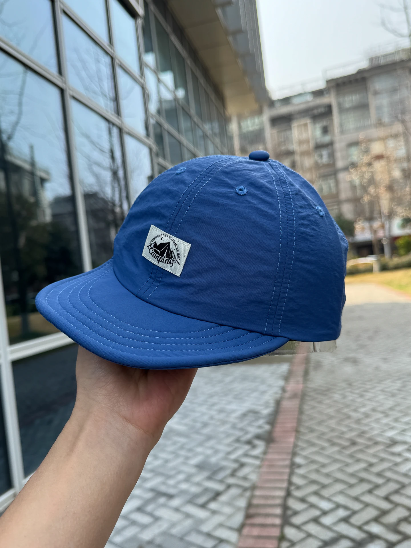 

New quick-drying short-brimmed baseball cap outdoor mountaineering hiking sunscreen breathable cap men