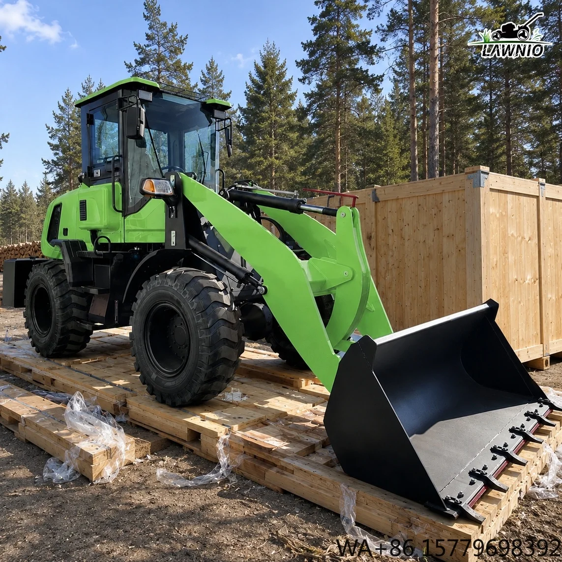 Factory Direct Supply  Wheel Loader  1500kg Rated Load Capacity Smooth Power Output Road Maintenance  Loader