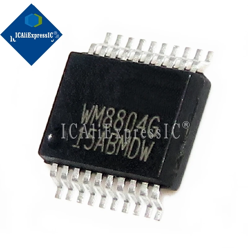 1pcs/lot WM8804GEDS/RV WM8804GEDS WM8804G WM8804 SSOP-20 In Stock