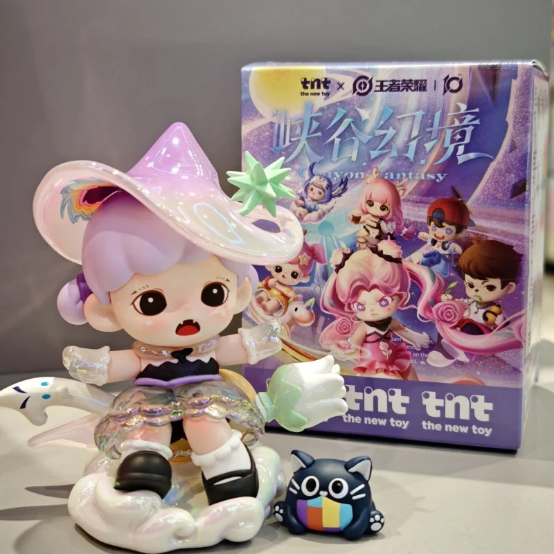 Tntspace كانيون الخيال سلسلة صندوق أعمى المنزل سطح المكتب زخرفة لطيف أنيمي ألعاب شخصيات الحركة caixa Caja الدمى فتاة هدية عيد ميلاد