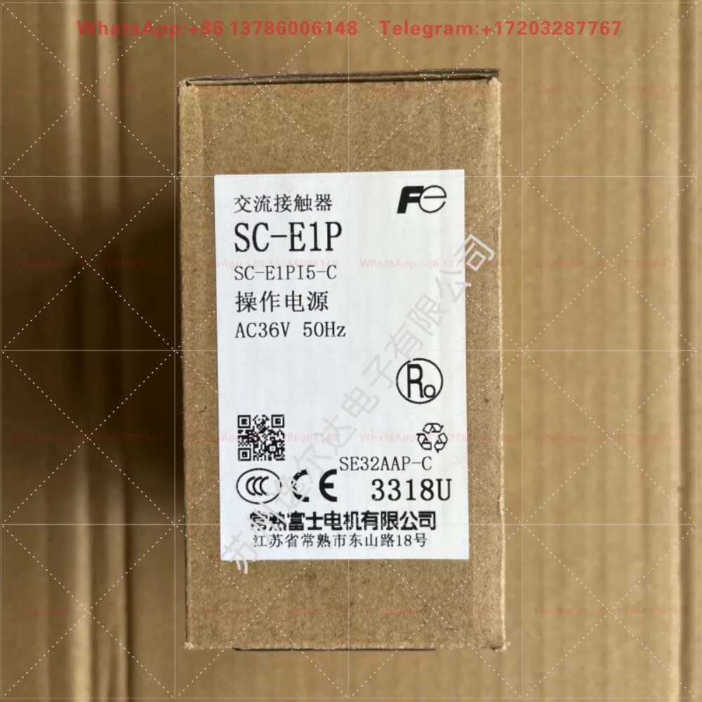 Original Changshu AC Contactor SC-E1P-C AC24V AC36V AC110V AC220V