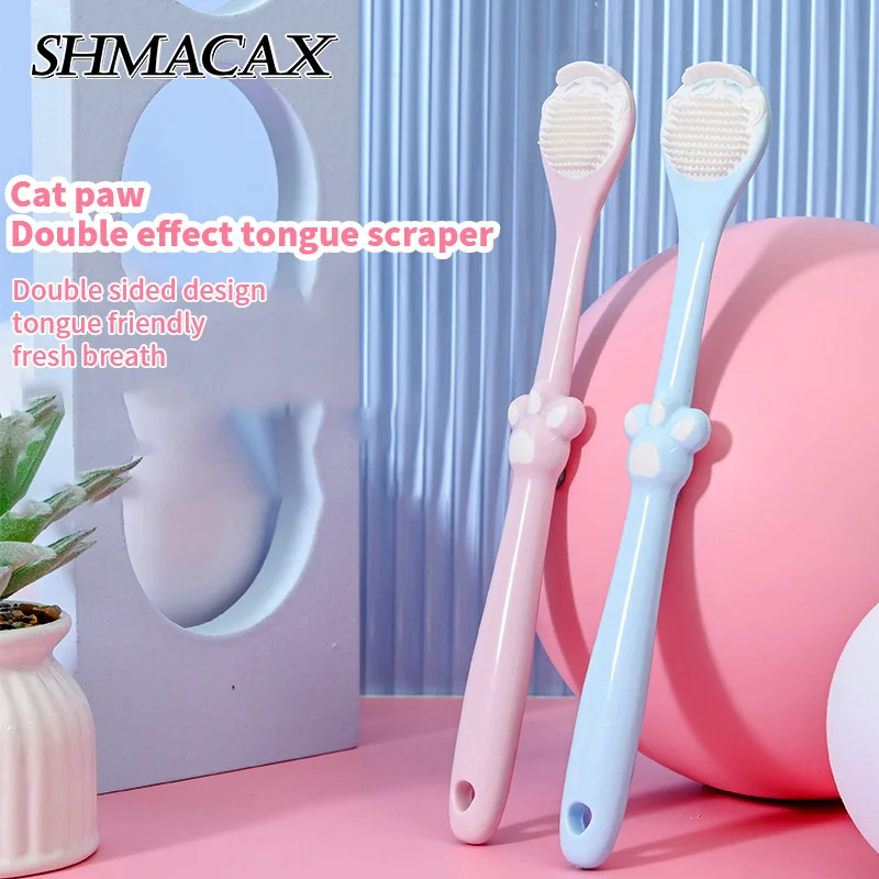 

Cat Paw Tongue Coating Tongue Brush Cleaning The Surface Of Tongue Oral Cleaning Brushes Cleaner Fresh Breath Health