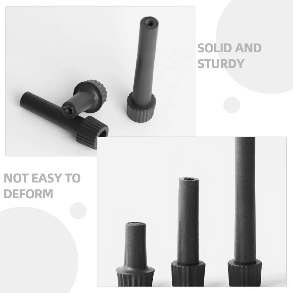 

Набор из 6 пластиковых ручек-переключателей для ламп, прочные, для управления освещением, простые в использовании, аксессуары для патронов ламп