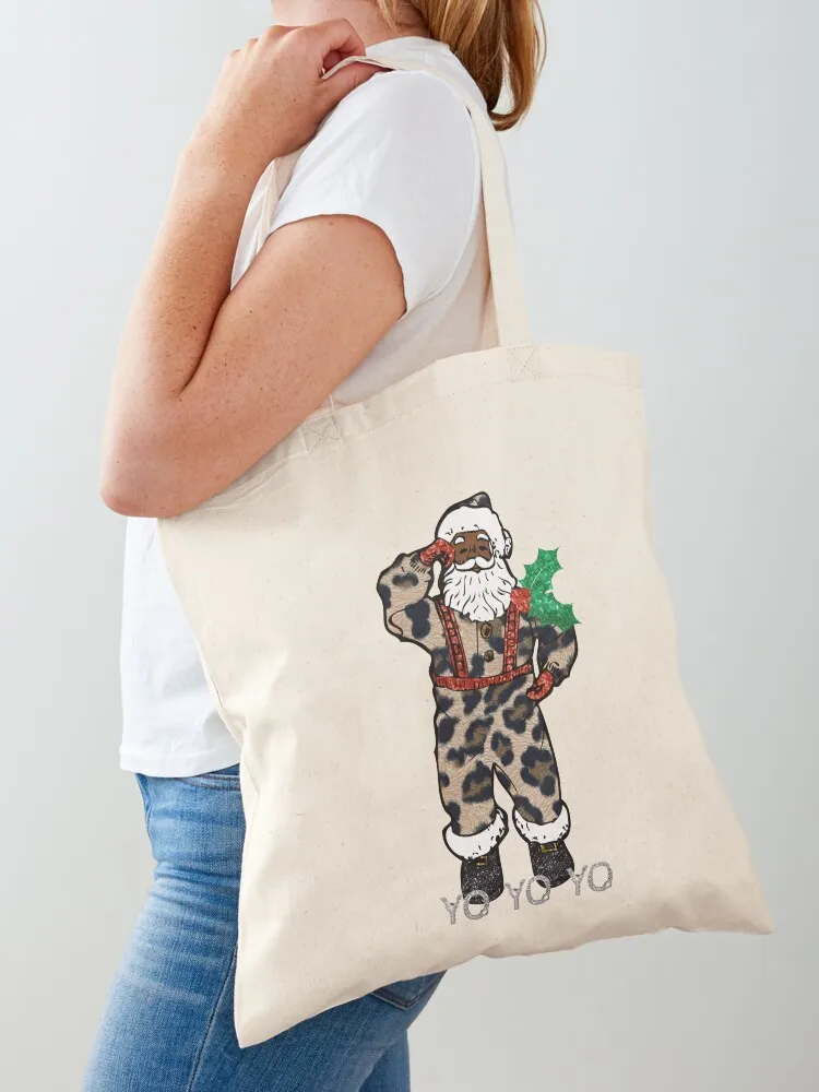 

yo black santa Tote Bag shopping trolley bag the tote bag great Shopper