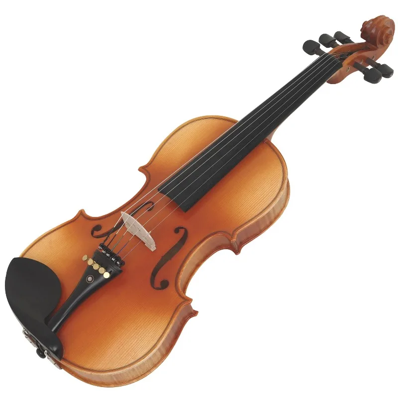 High-grade five-string violin spruce natural tiger pattern handmade violin