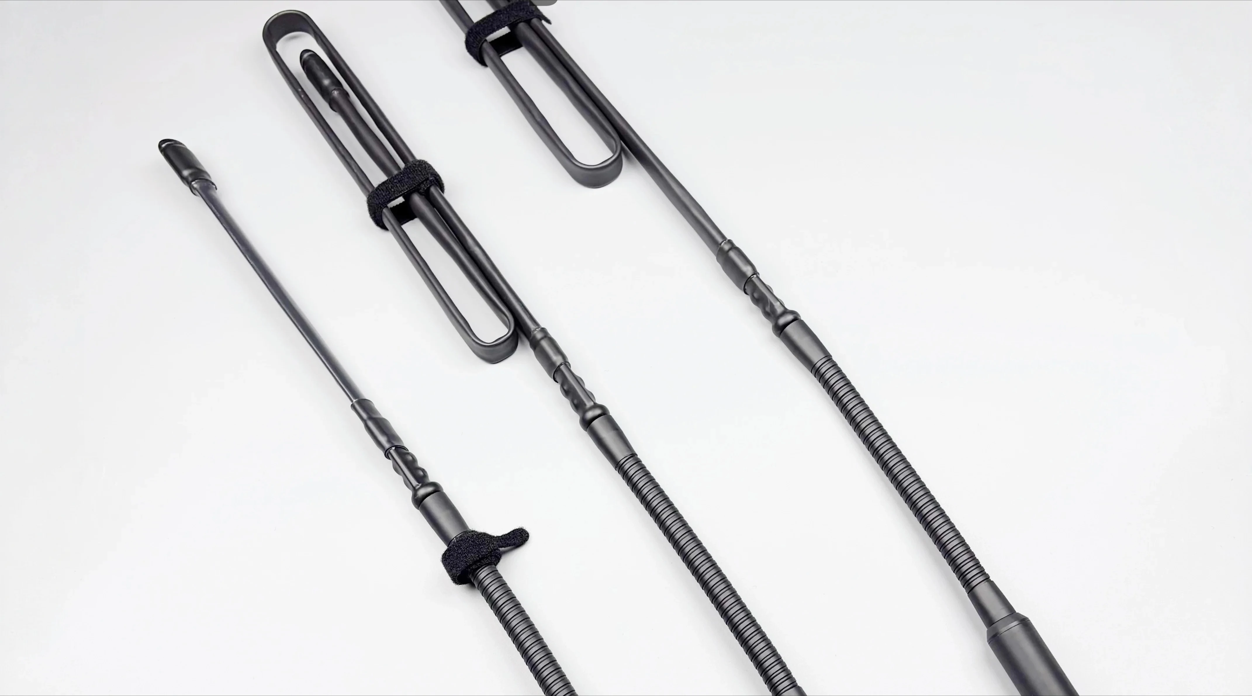 Folded Ruler Whip Gooseneck Antenna 15W High Power 30-512Mhz Full Band RF3152-AT152