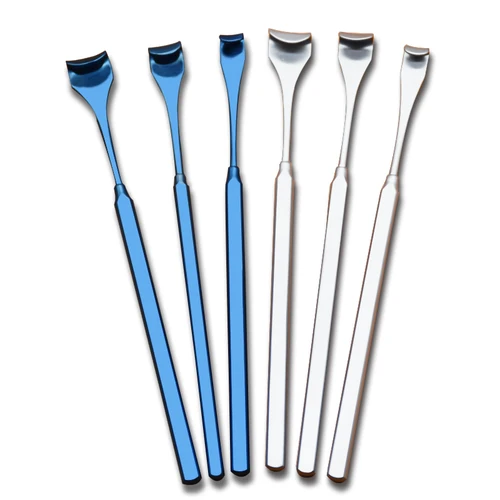 Bolsas de ojos de titanio para cosméticos, gancho para tirar de la párpado, herramienta de gancho, tapa, retractores, instrumentos oftálmicos