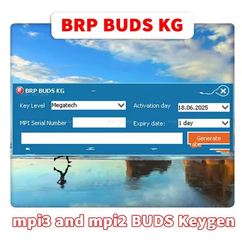 Hot  selling BRP buds Unlocked keygen for mpi-3 and mpi-2 BUDS Keygen Unlimited Install Computer remote help