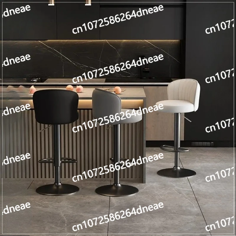 

Bar chair Home Modern simple high stool Lifting and heightening Rotating checkout page Front desk Internet celebrity Bar chair