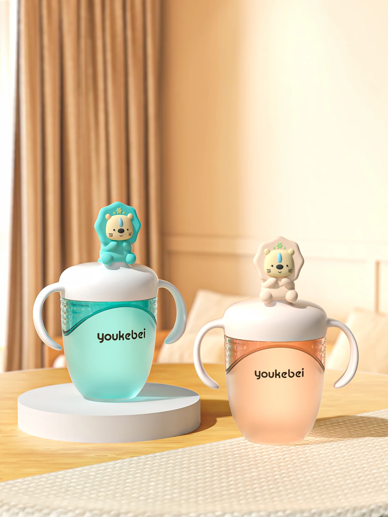 

Silicone Baby Drinking Cup with Straw, Anti-Choke Design and Gravity Ball, Drinking Bottle for 6 Months+ Toddlers