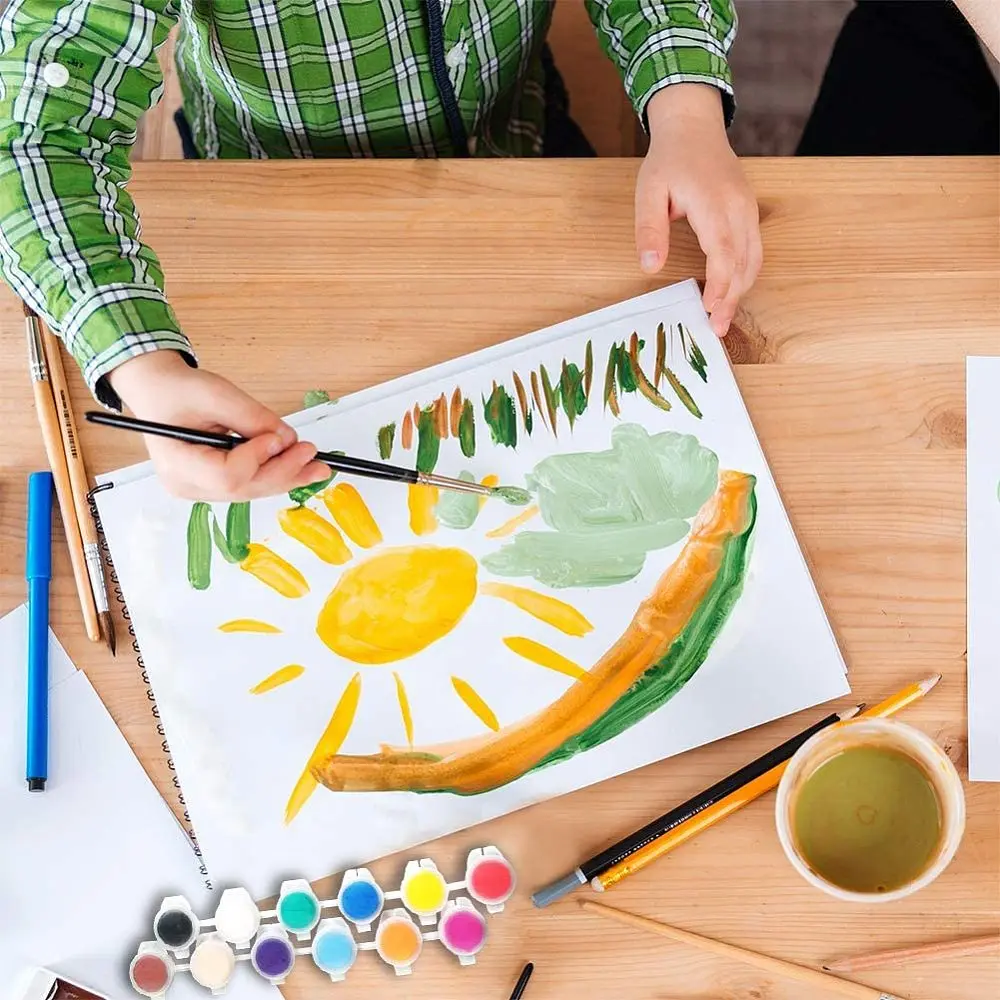 شرائط طلاء فارغة - 150 كوب طلاء 3 مل (1 أونصة) وحاويات بلاستيكية للحرف اليدوية لأعياد الميلاد في المخيمات (6 أكواب/شرائط 25 شريطًا)