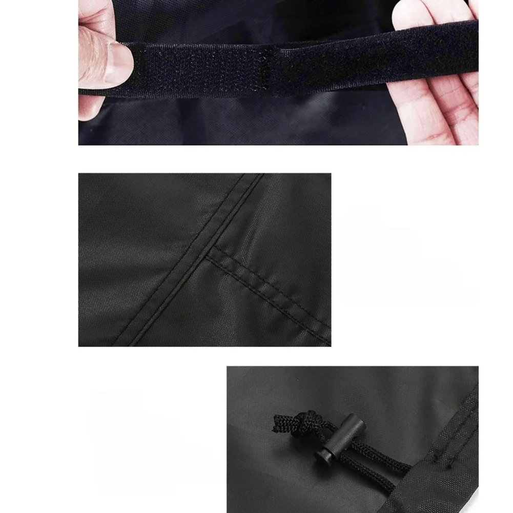 

Firewood Rack Cover with 210D Waterproof Fabric UV Reflective and Drawstring Bottom for Secure For Outdoor Wood Storage