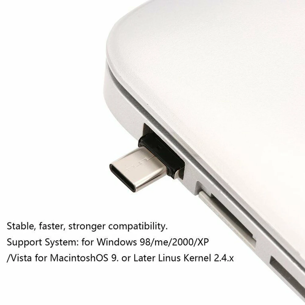 USB Type C Adapter USB-C Male To USB Female Data Connector Micro-transfer Interface For Android Macbook