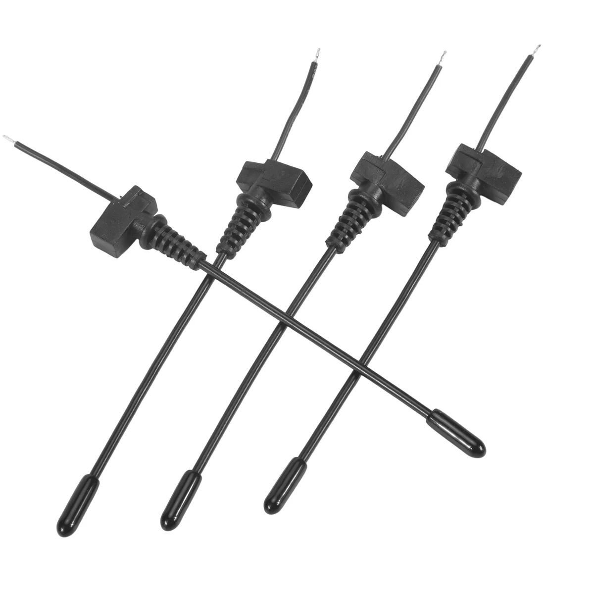 4 buah antena mikrofon cocok untuk EW100G2/100G3 mikrofon nirkabel Bodypack perbaikan suku cadang mikrofon pengganti