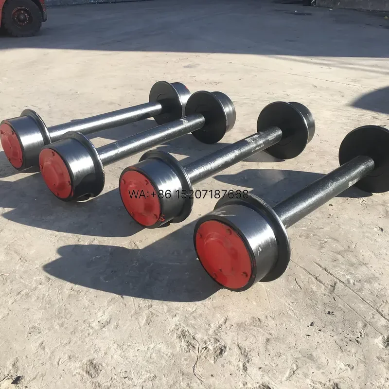 Wmwmnu for Cast Forged Steel Mine Wagon Coal Transport Track Rail Ore Mining Car Wheel Set