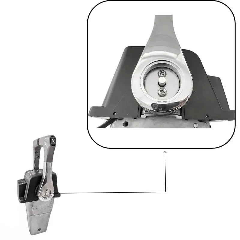 Marine Remote Control Top Mount Dual Lever 67200-93J15 for Suzuki Outboard Motor Boat Engine Steering Throttle Shifter