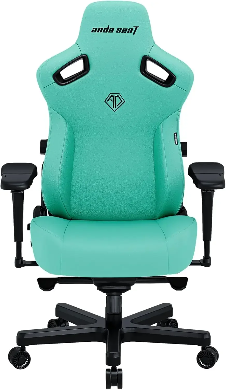 Adults - Ergonomic Green Leather Gaming Chairs with 5D Armrest, Comfortable Office Chair