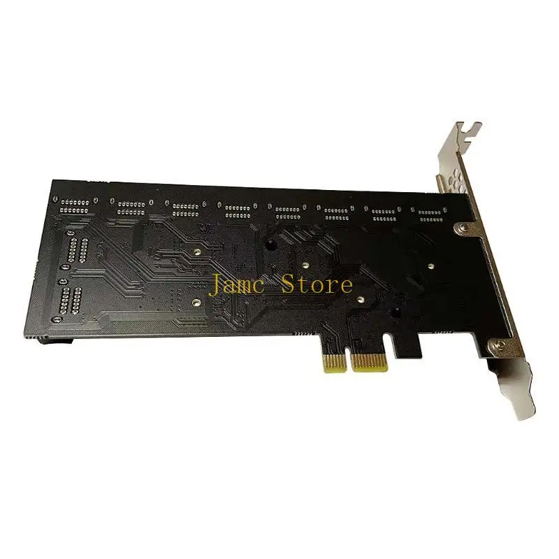 LX0B SATA3.0 Adapter PCIE 1X Ports SATAIII Expansion Card Expansion Card