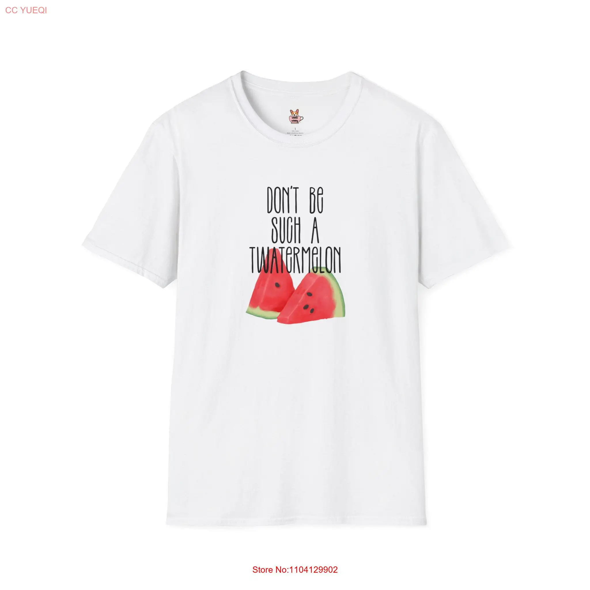 Don't Be Such a Twatermelon T Shirt Sunday Funday Party Fun Birthday Christmas Father's Day Holiday