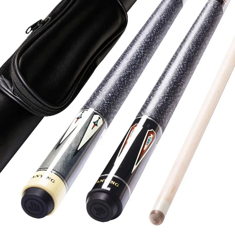 

Pool Wooden Billiard Cue 1/2 Snooker Black Shaft Snooker Case Billiard Cue Choke 12.75mm Stecca Biliardo Billiard Accessories