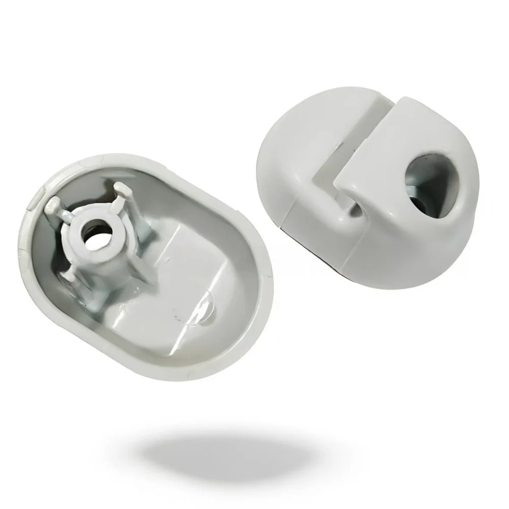 

2Pcs Gray Sun Visor Clips Fit For Kenworth For Peterbilt Trucks S16-1023-661 F01377-2 Exterior Part Car Accessories