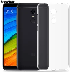 Ricestate For Xiaomi Redmi 5 Plus Ultra-thin transparent Clear TPU Case For Xiaomi Redmi5 Redmi 5 Plus Silicon soft case